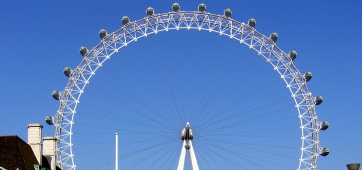 The London Eye. Photograph by Graham Soult