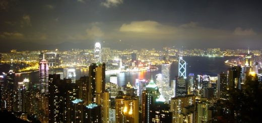 Hong Kong skyline from the Peak. Photograph by Natasha Lai