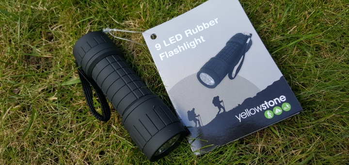 Flashlight from Outdoor Camping Direct's Standard Festival Pack