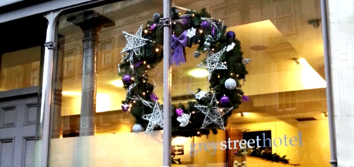 Christmas at Newcastle's Grey Street Hotel
