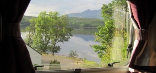 You could enjoy a view like this! Photo credit: Amber Motorhomes