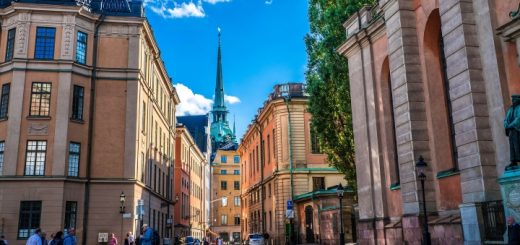 Stockholm's Gamla Stan. Photograph by Michelle Maria